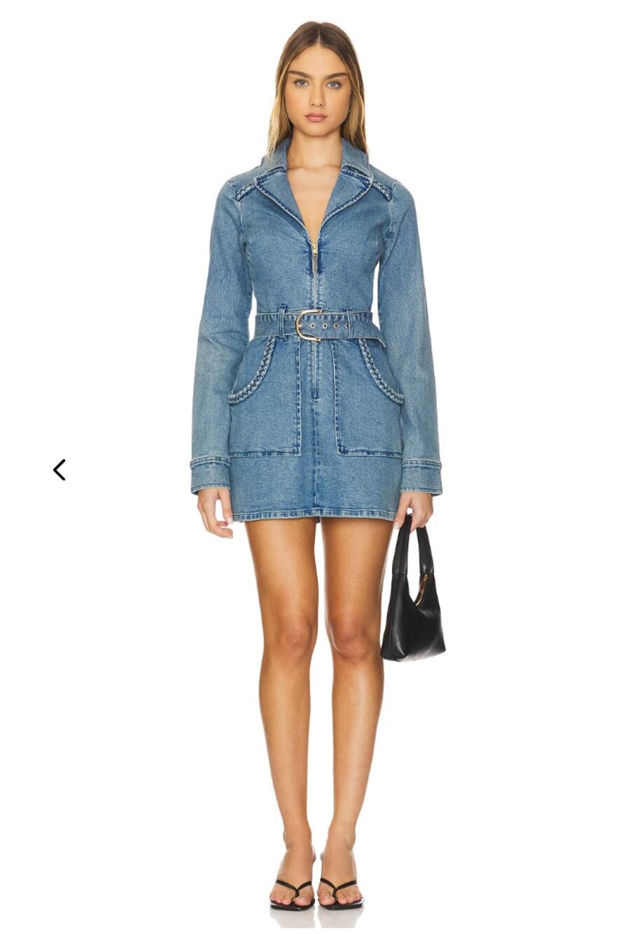 NWT Show Me Your Mumu Outlaw Long Sleeve Dress. Size Small
